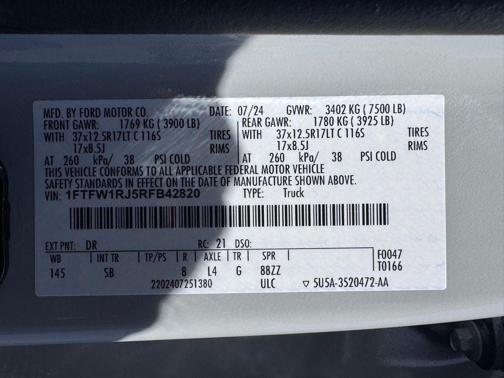 2024 Ford F-150 Raptor