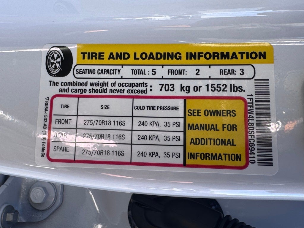 2025 Ford F-150 Tremor