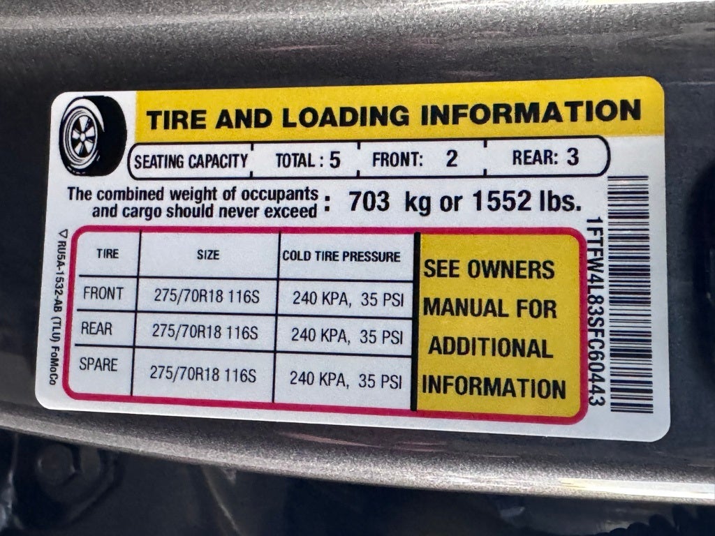 2025 Ford F-150 Tremor