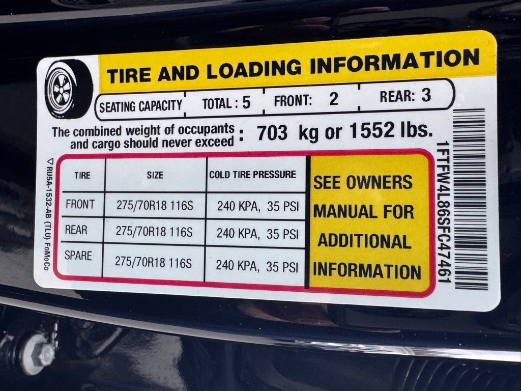 2025 Ford F-150 Tremor