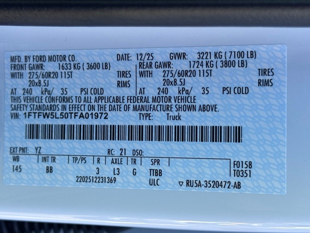 2026 Ford F-150 Lariat