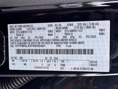 2026 Ford F-150 Lariat