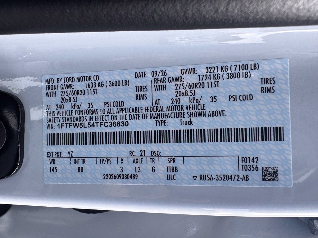 2026 Ford F-150 Lariat
