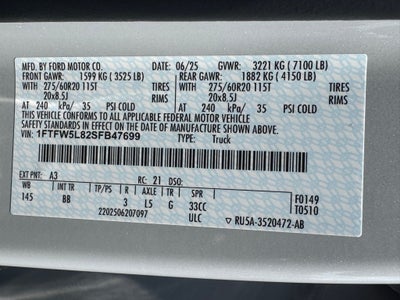 2025 Ford F-150 Lariat