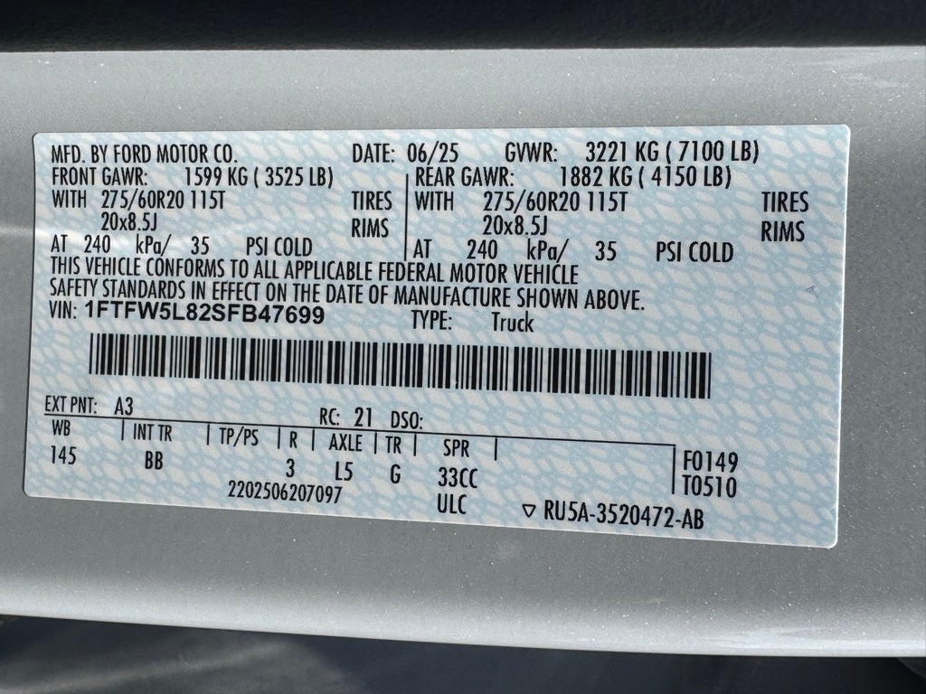 2025 Ford F-150 Lariat