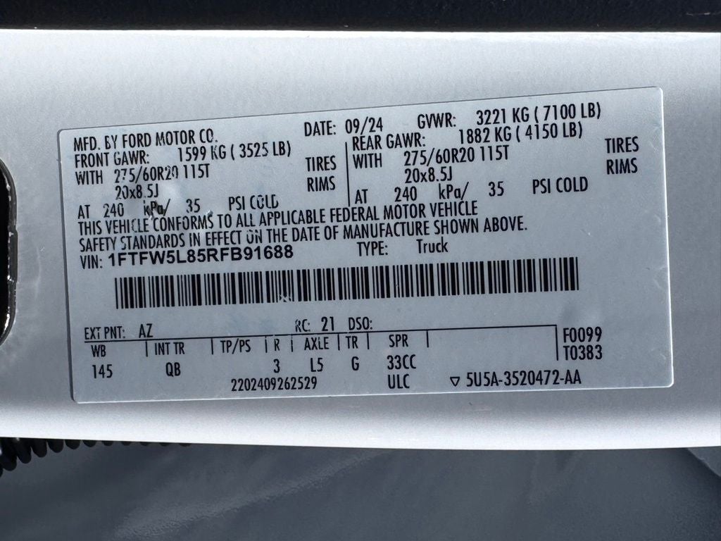 2024 Ford F-150 Lariat