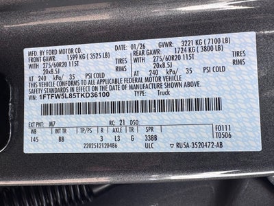 2026 Ford F-150 Lariat