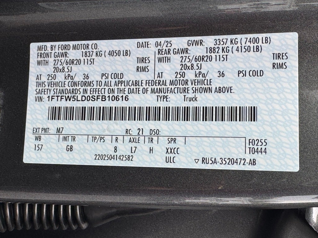 2025 Ford F-150 Lariat