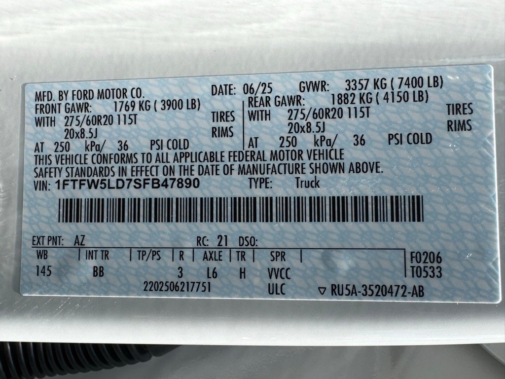 2025 Ford F-150 Lariat