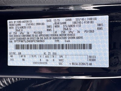 2025 Ford F-150 Platinum