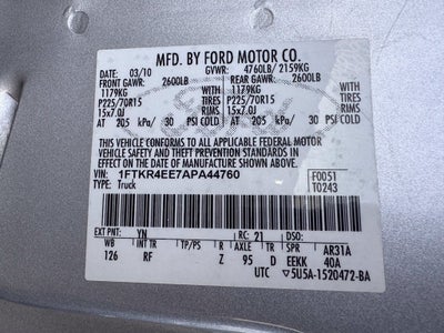 2010 Ford Ranger XLT