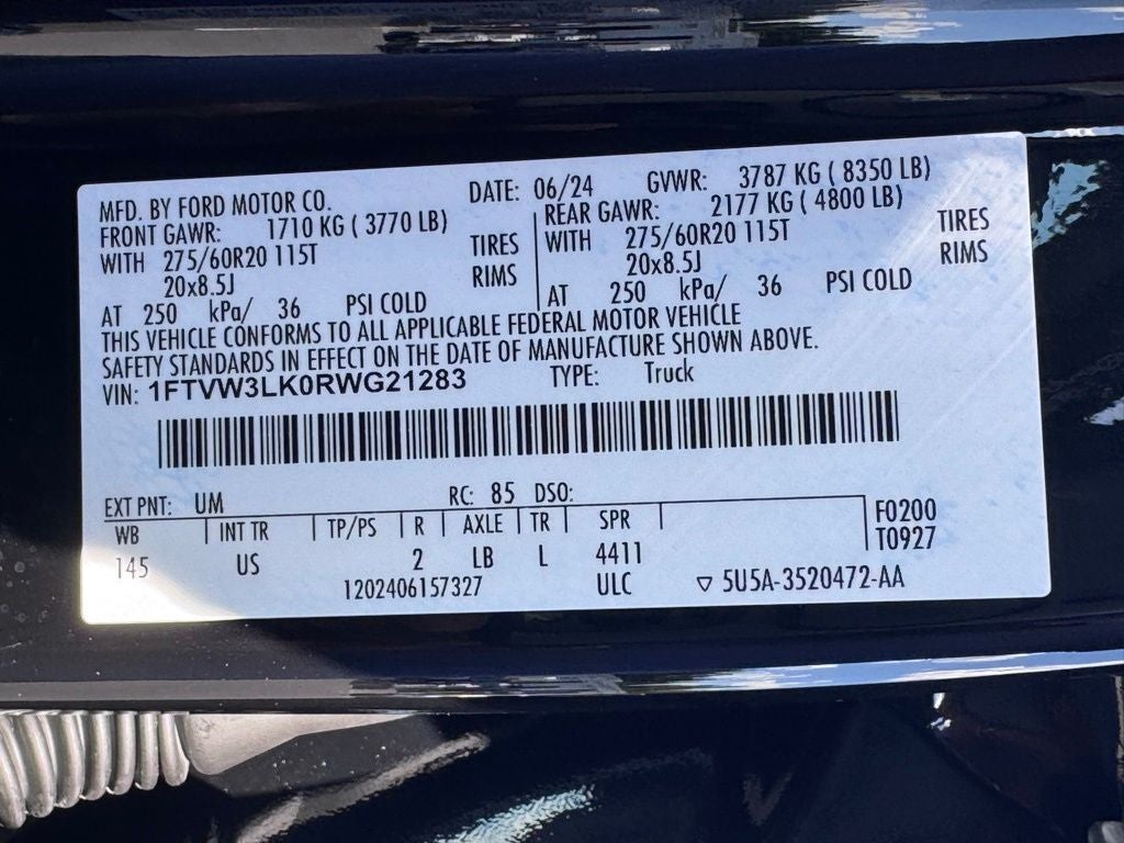 2024 Ford F-150 Lightning XLT