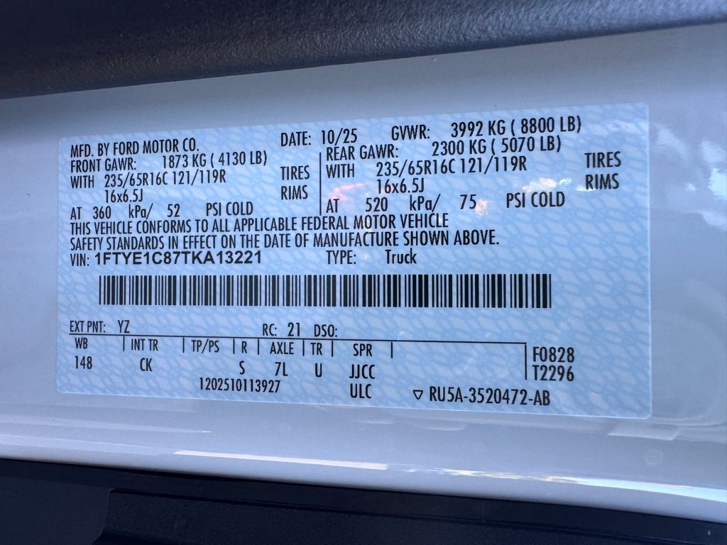 2026 Ford Transit-150 Base