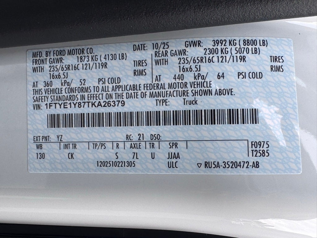 2026 Ford Transit-150 Base