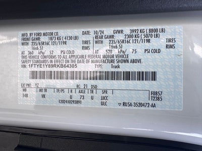 2024 Ford Transit-150 Base