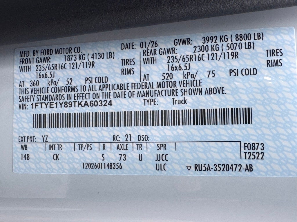 2026 Ford Transit-150 Base