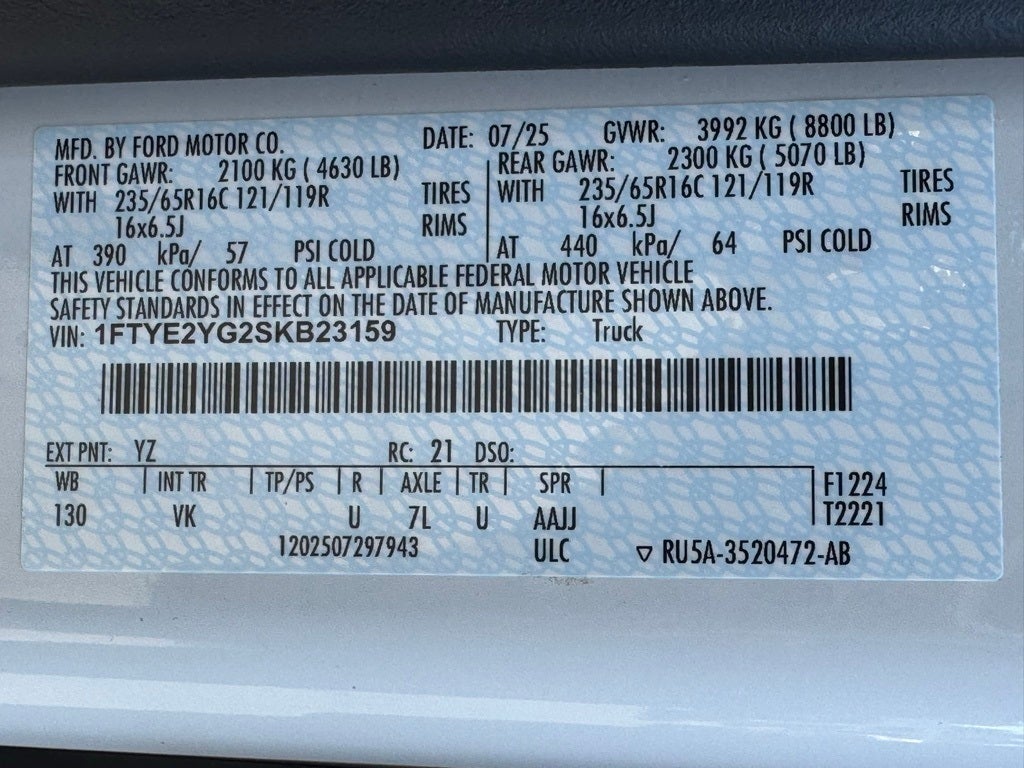 2025 Ford Transit-150 Base