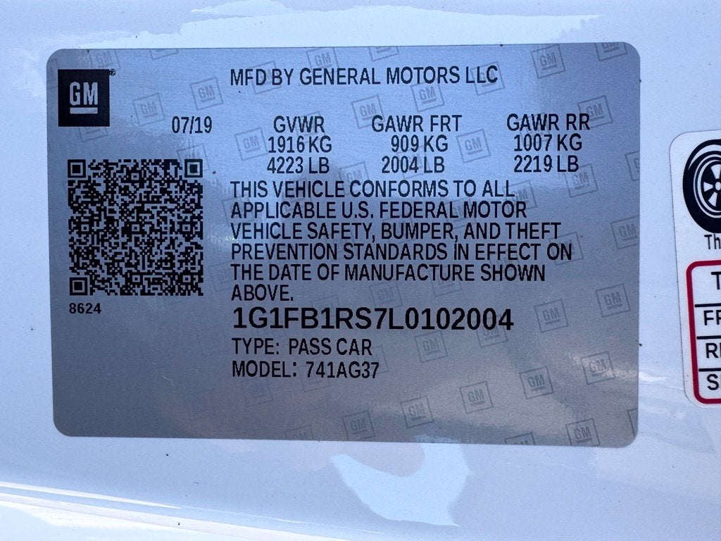 2020 Chevrolet Camaro 1LT