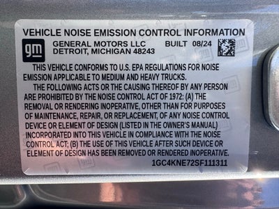 2025 Chevrolet Silverado 2500HD LT