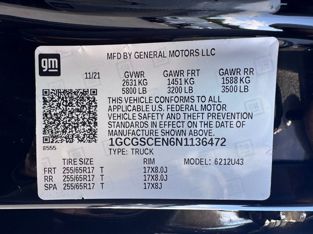 2022 Chevrolet Colorado LT