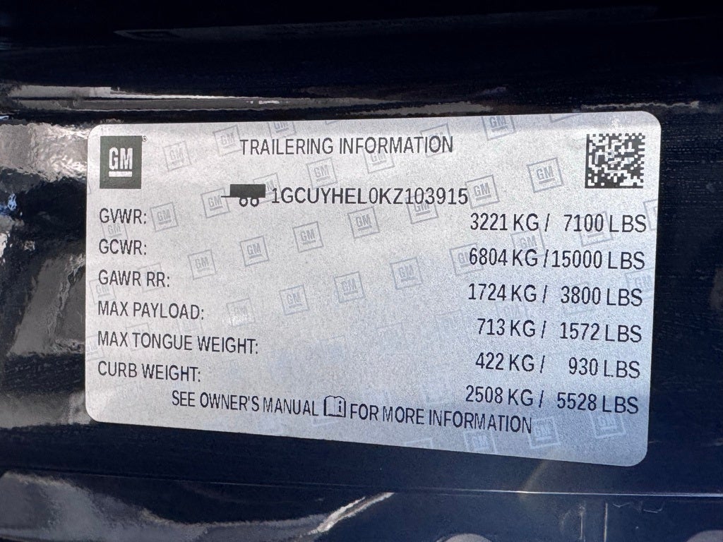 2019 Chevrolet Silverado 1500 High Country