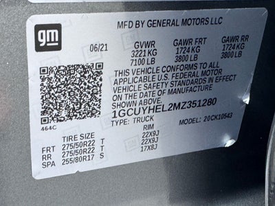 2021 Chevrolet Silverado 1500 High Country