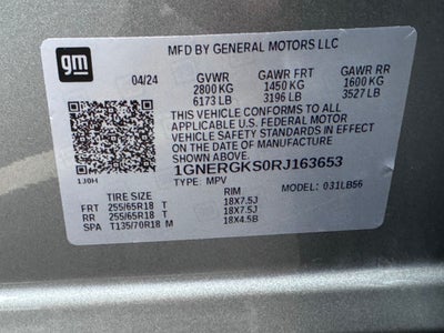 2024 Chevrolet Traverse LT 1LT