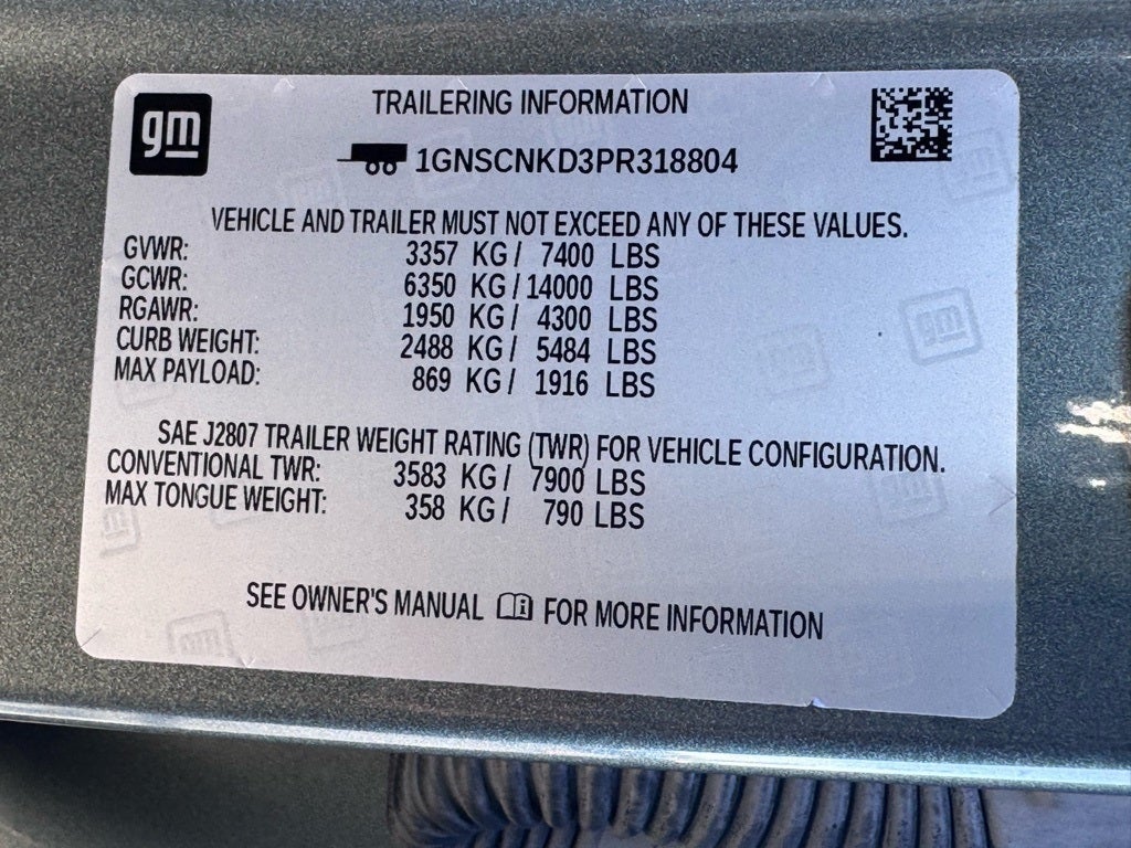 2023 Chevrolet Tahoe LT