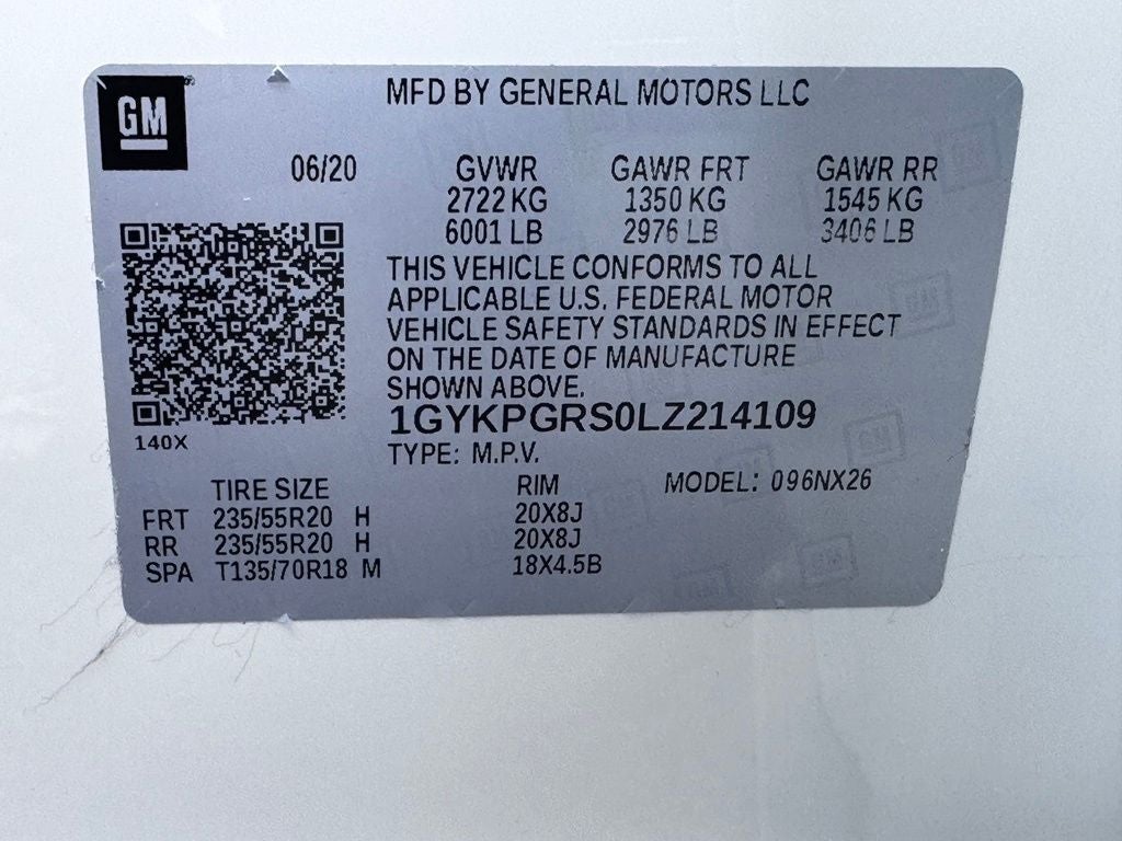 2020 Cadillac XT6 Sport