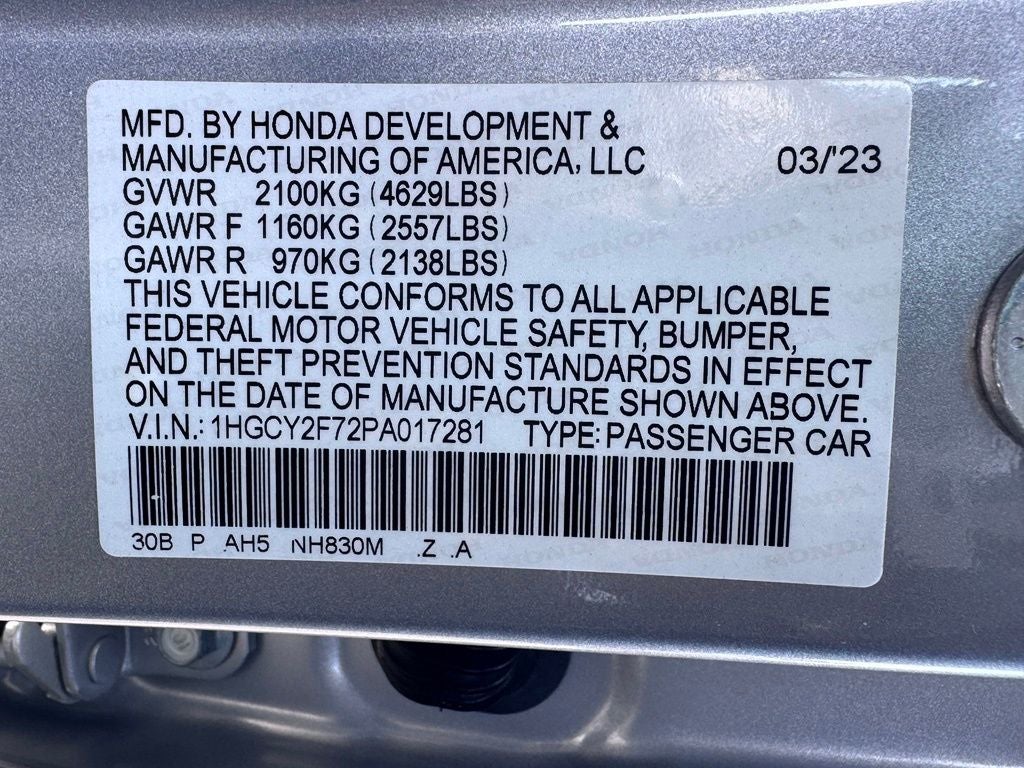 2023 Honda Accord Hybrid Sport-L