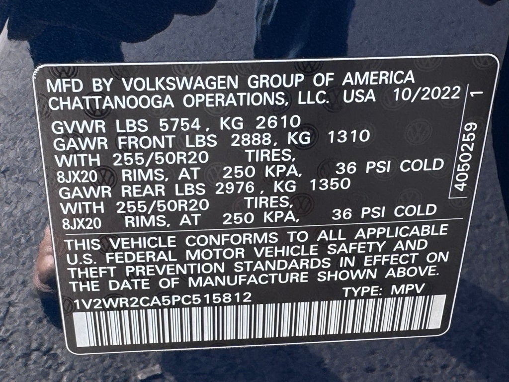 2023 Volkswagen Atlas 3.6L V6 SE w/Technology