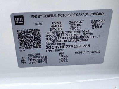 2024 Chevrolet Silverado 2500HD LT