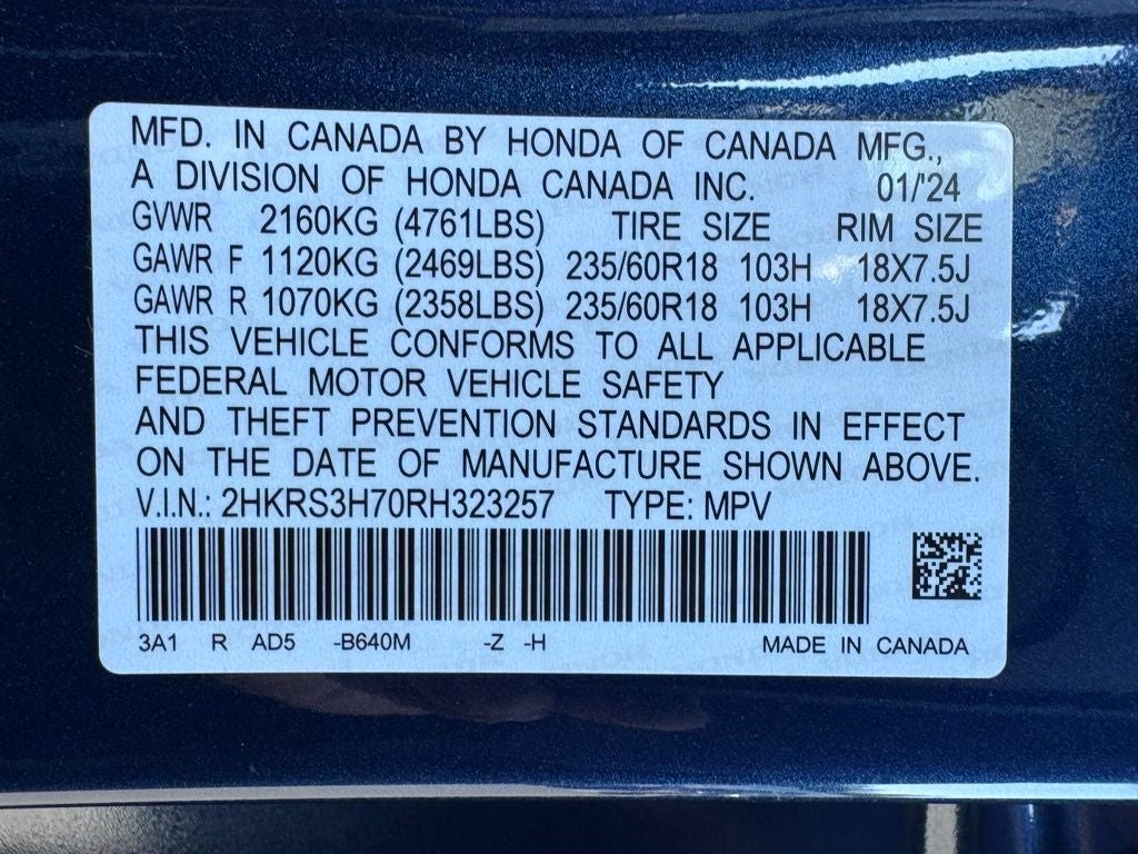 2024 Honda CR-V EX-L