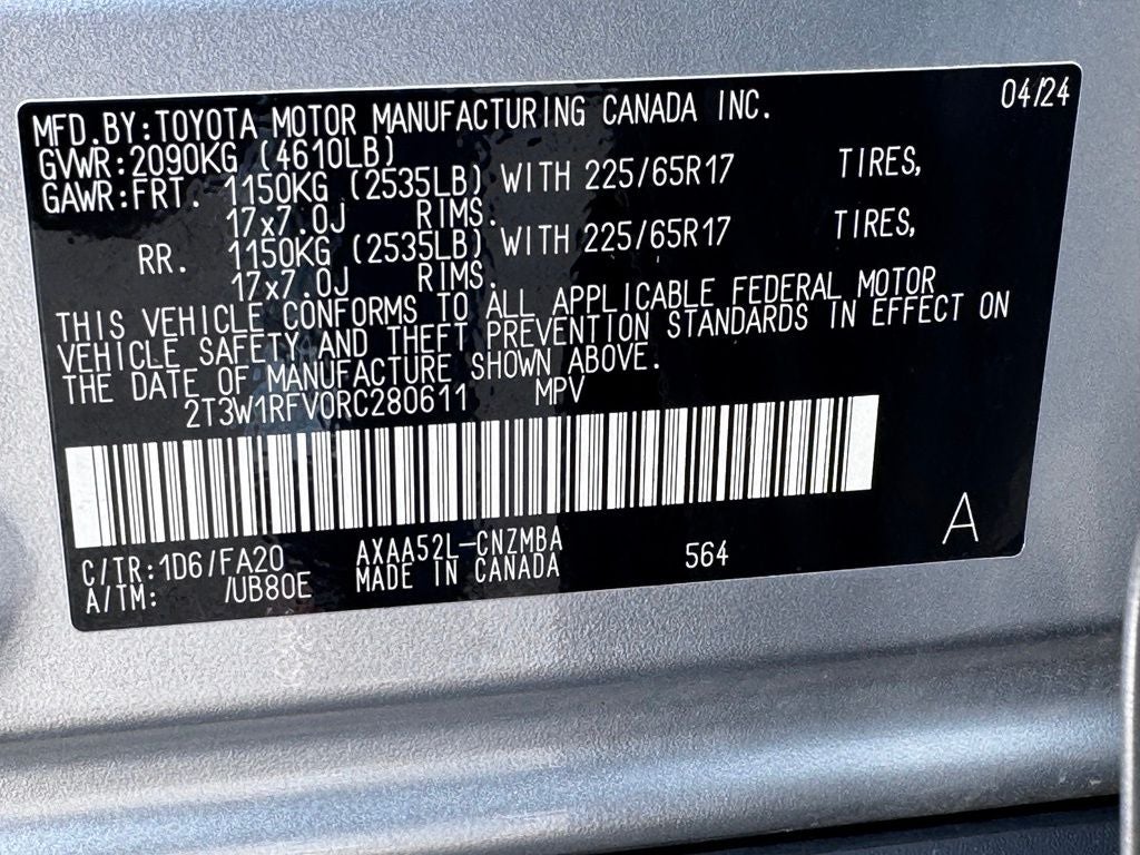 2024 Toyota RAV4 XLE