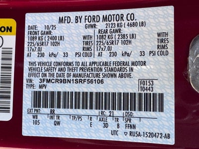 2025 Ford Bronco Sport Big Bend