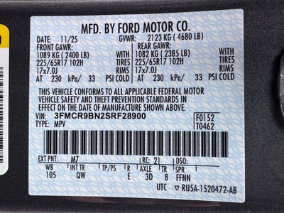 2025 Ford Bronco Sport Big Bend