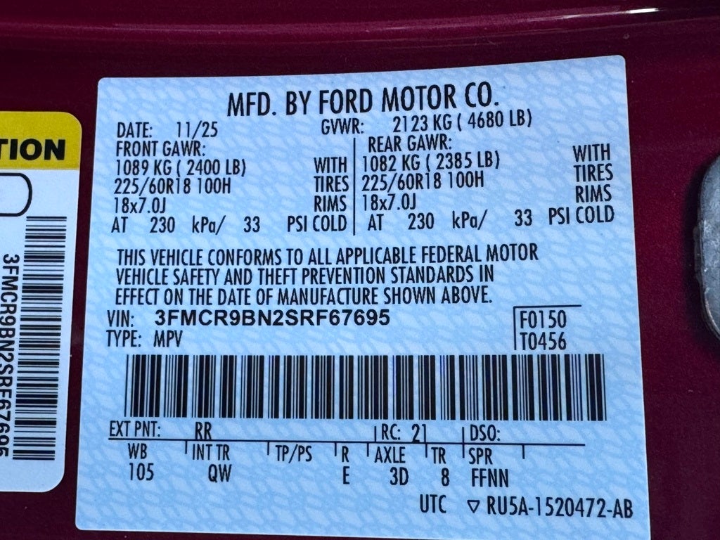 2025 Ford Bronco Sport Big Bend