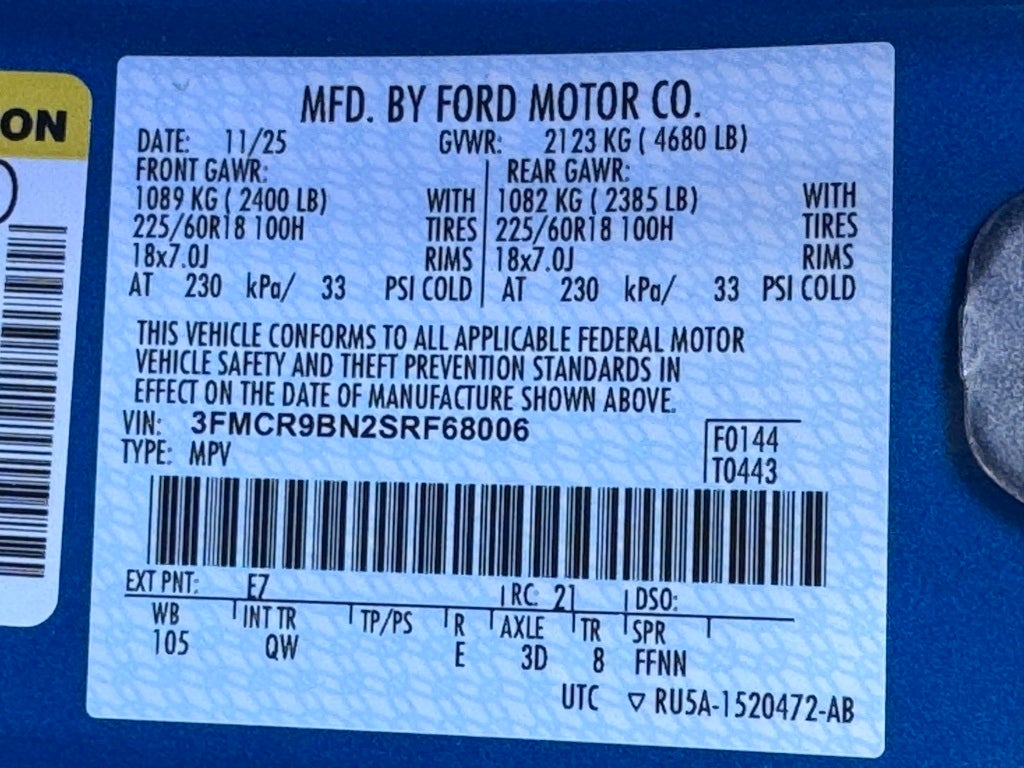 2025 Ford Bronco Sport Big Bend