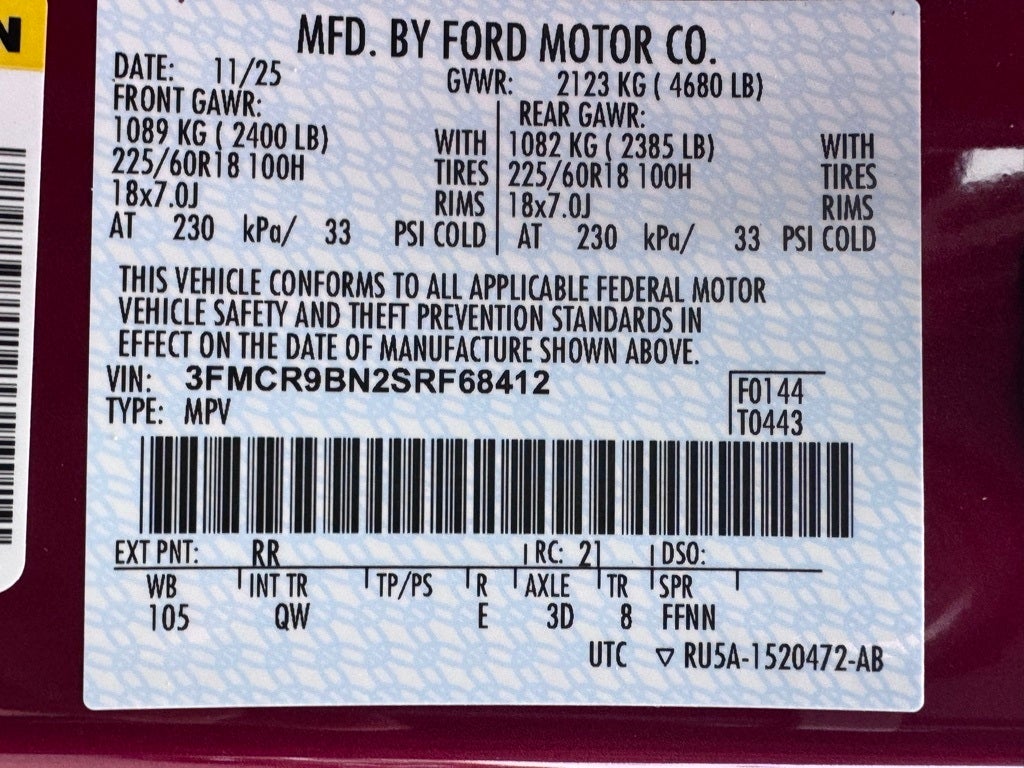 2025 Ford Bronco Sport Big Bend