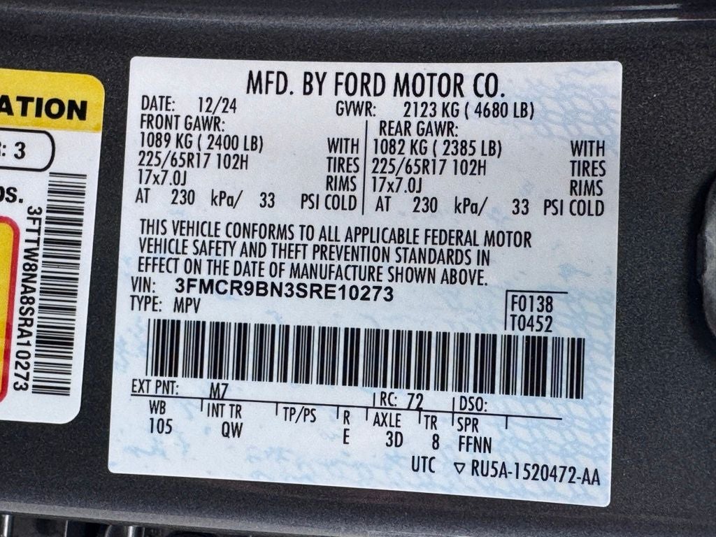 2025 Ford Bronco Sport Big Bend