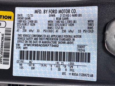 2025 Ford Bronco Sport Big Bend