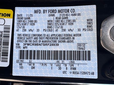 2025 Ford Bronco Sport Big Bend