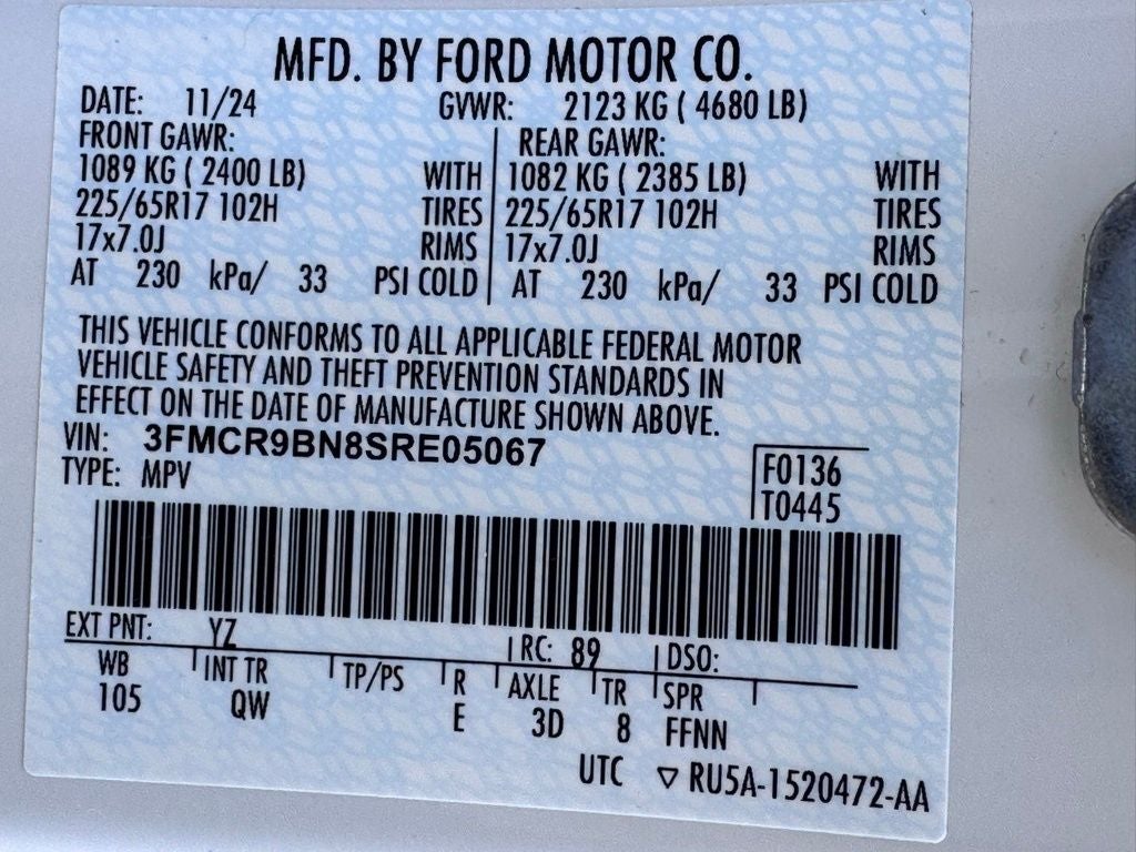 2025 Ford Bronco Sport Big Bend