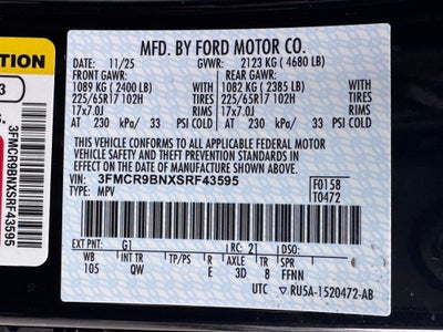 2025 Ford Bronco Sport Big Bend