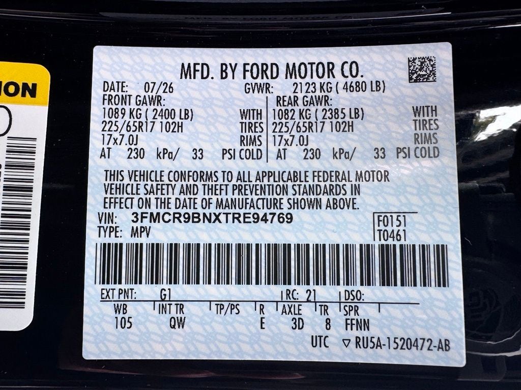 2026 Ford Bronco Sport Big Bend