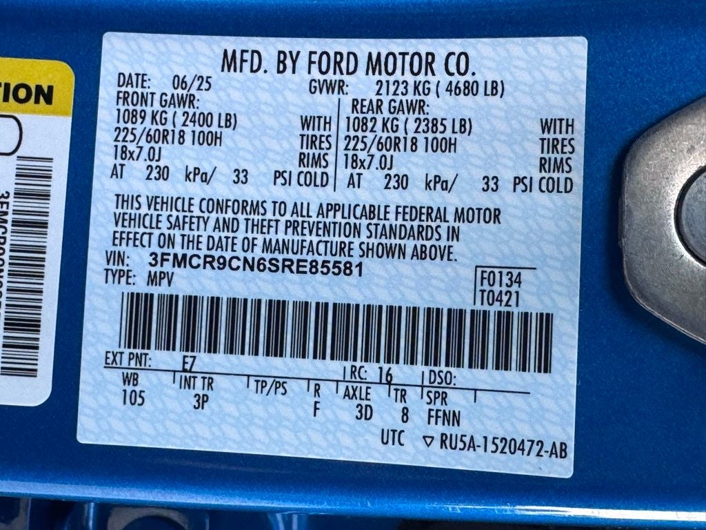 2025 Ford Bronco Sport Outer Banks