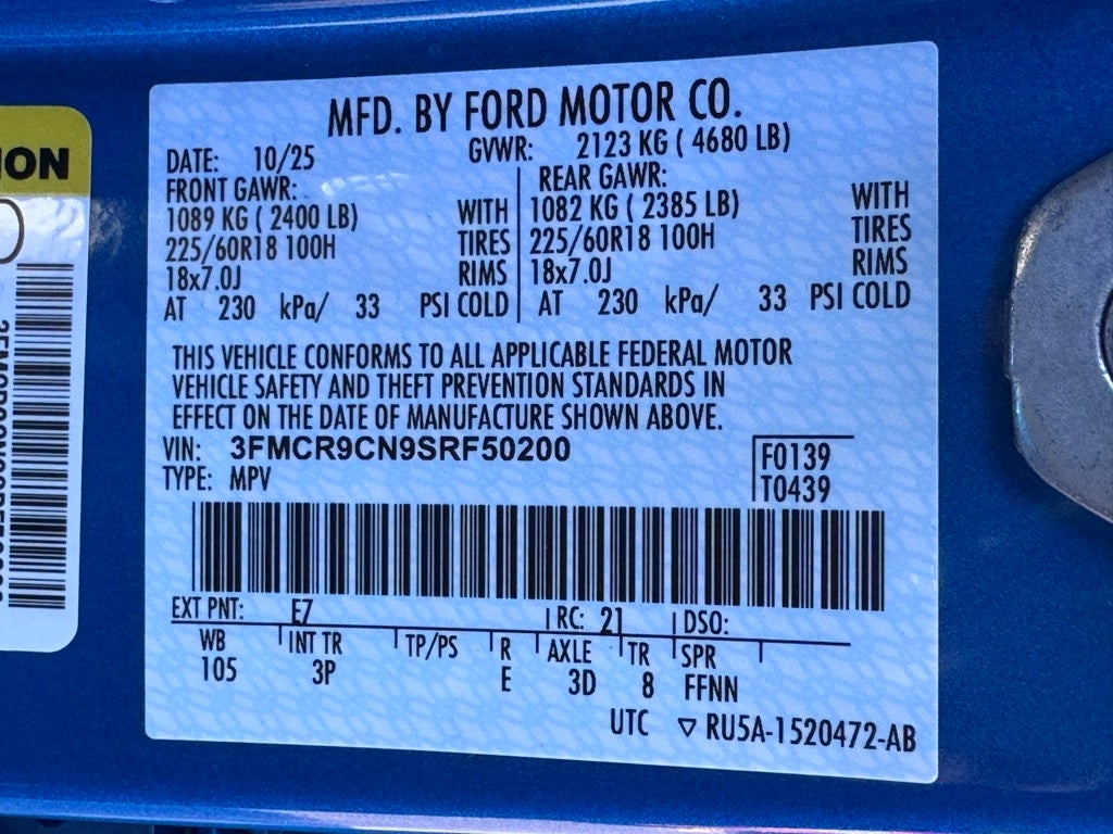 2025 Ford Bronco Sport Outer Banks