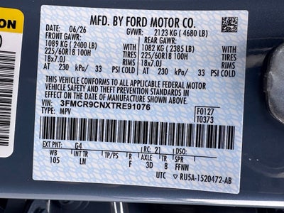 2026 Ford Bronco Sport Outer Banks