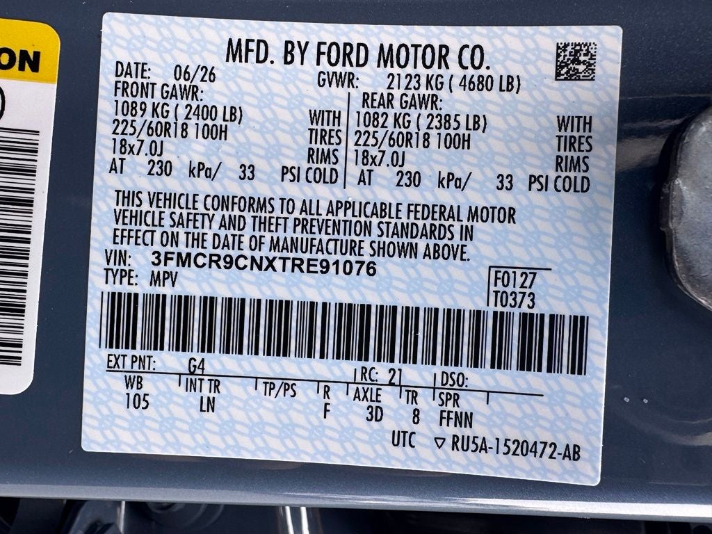 2026 Ford Bronco Sport Outer Banks