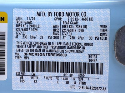 2025 Ford Bronco Sport Heritage